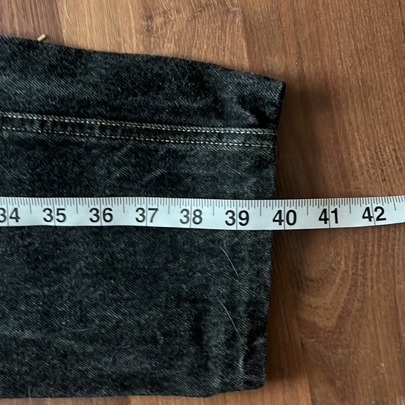 Alfred Sung Black Jeans Woman’s or Men’s Size 14  **jeans have been hemmed** - Picture 9 of 11